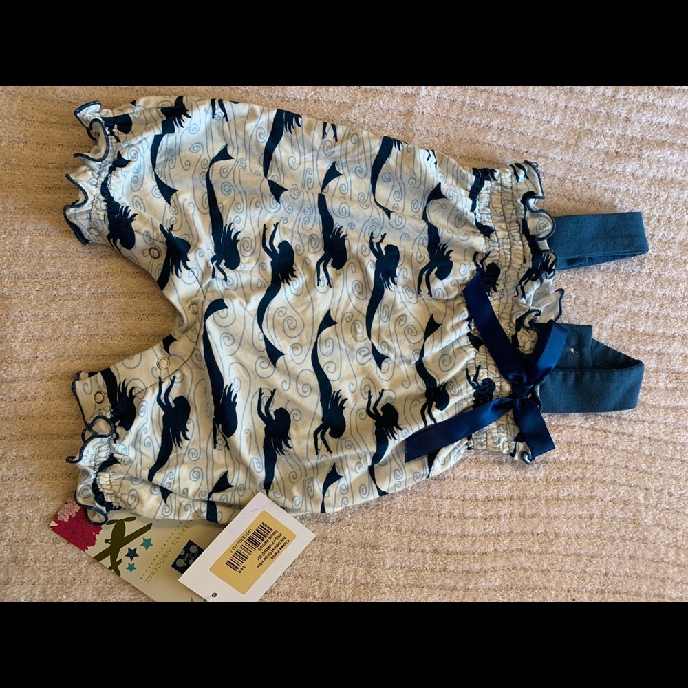 NWT Kickee mermaid romper